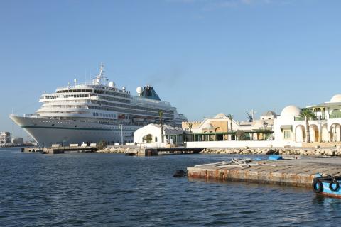 La Goulette cruise terminal welcomes the first call of MS Amera in Tunisia. - Κεντρική Εικόνα La Goulette cruise terminal welcomes the first call of MS Amera in Tunisia. - Κεντρική Εικόνα