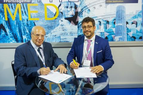 Memorandum of Understanding between Hellenic Port Association and MedCruise - Κεντρική Εικόνα Memorandum of Understanding between Hellenic Port Association and MedCruise - Κεντρική Εικόνα