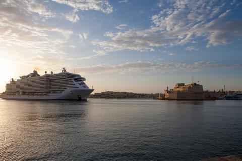 Valletta Cruise Port welcomes MSC Cruises’ latest flagship - Κεντρική Εικόνα Valletta Cruise Port welcomes MSC Cruises’ latest flagship - Κεντρική Εικόνα