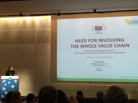 'Stakeholders need to work together': MedCruise message at the "Pan-European Dialogue between cruise operators, ports and coastal tourism stakeholders" - Κεντρική Εικόνα 'Stakeholders need to work together': MedCruise message at the "Pan-European Dialogue between cruise operators, ports and coastal tourism stakeholders" - Κεντρική Εικόνα
