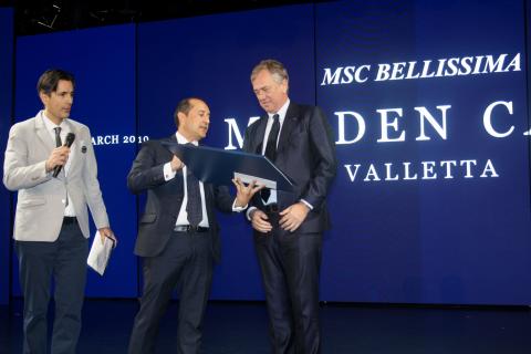 Valletta Cruise Port welcomes MSC Bellissima, MSC Cruises’ latest newbuild - Κεντρική Εικόνα Valletta Cruise Port welcomes MSC Bellissima, MSC Cruises’ latest newbuild - Κεντρική Εικόνα