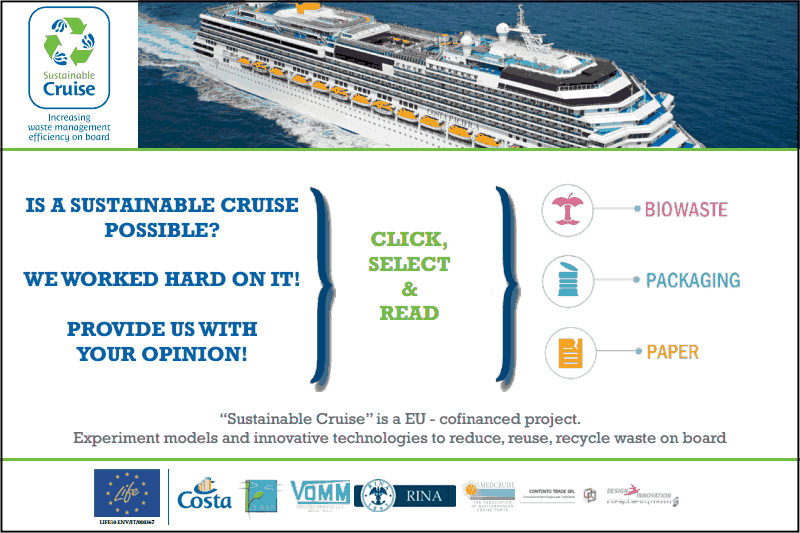 Sustainable Cruise Project: Summary of the main actions - Κεντρική Εικόνα