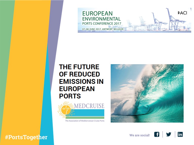 MedCruise joins the European Environmental Ports Conference 2017 in Antwerp - Κεντρική Εικόνα