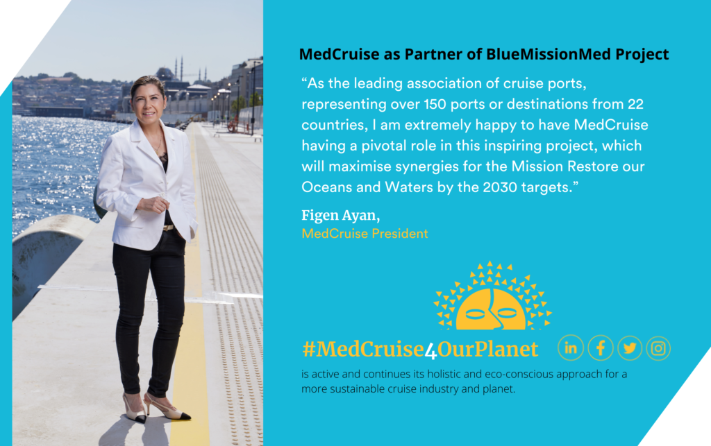MedCruise Partner of BlueMissionMed Project (Image at LateCruiseNews.com - January 2023)