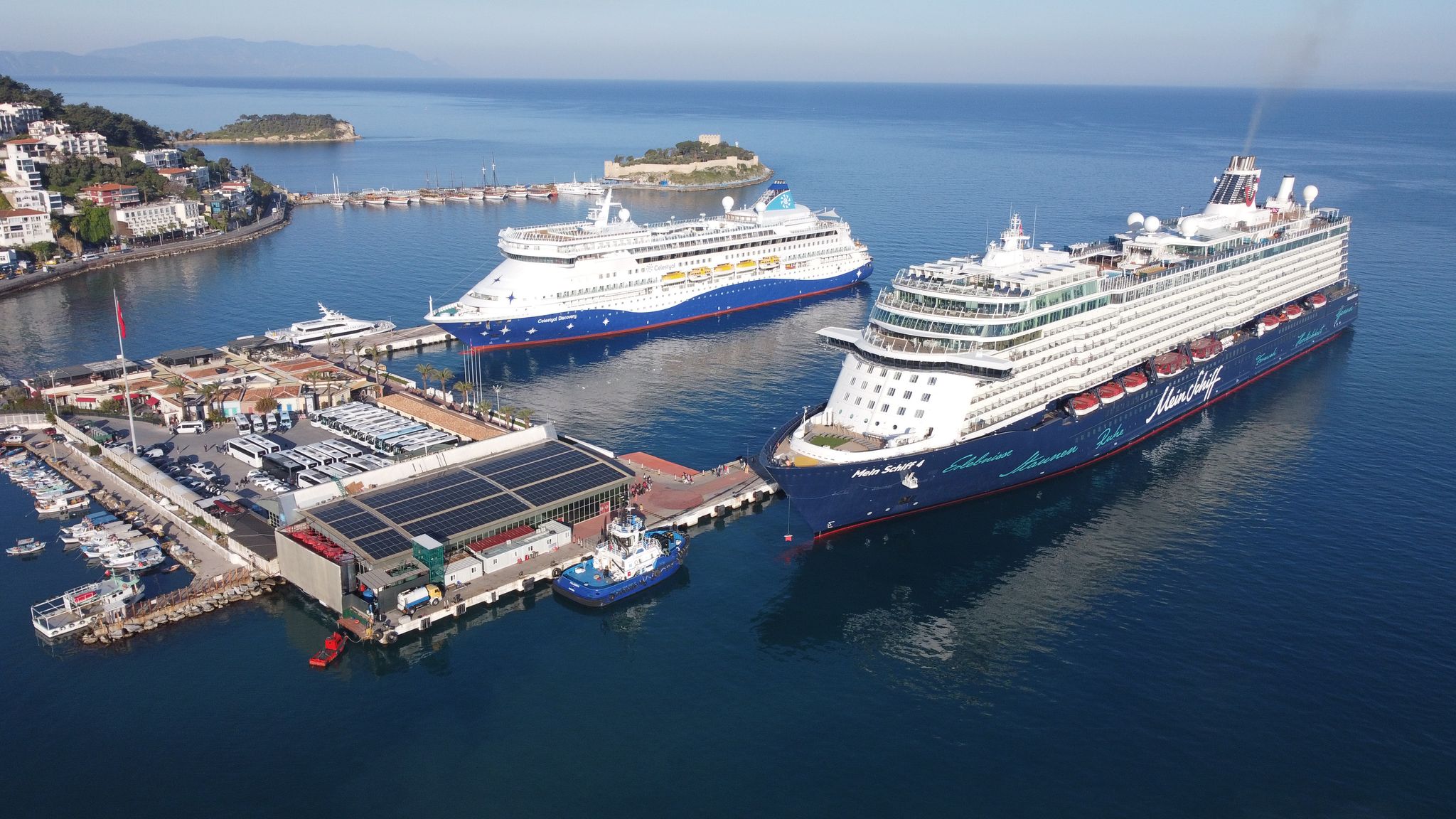 Ege Port Kusadasi, Turkey (GPH) (Image at LateCruiseNews.com - April 2025)
