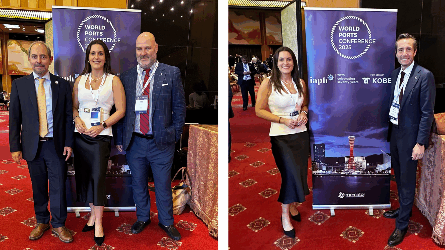 MedCruise represented at the IAPH World Ports Conference 2025 in Kobe, Japan (Image at LateCruiseNews.com - October 2025)