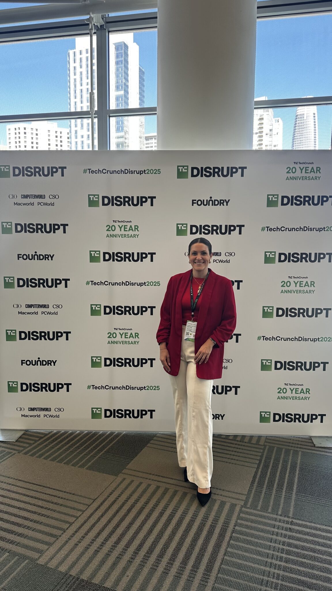 Luz Marina drives MedCruise’s digital vision at TechCrunch Disrupt 2025  (Image at LateCruiseNews.com - November 2025)