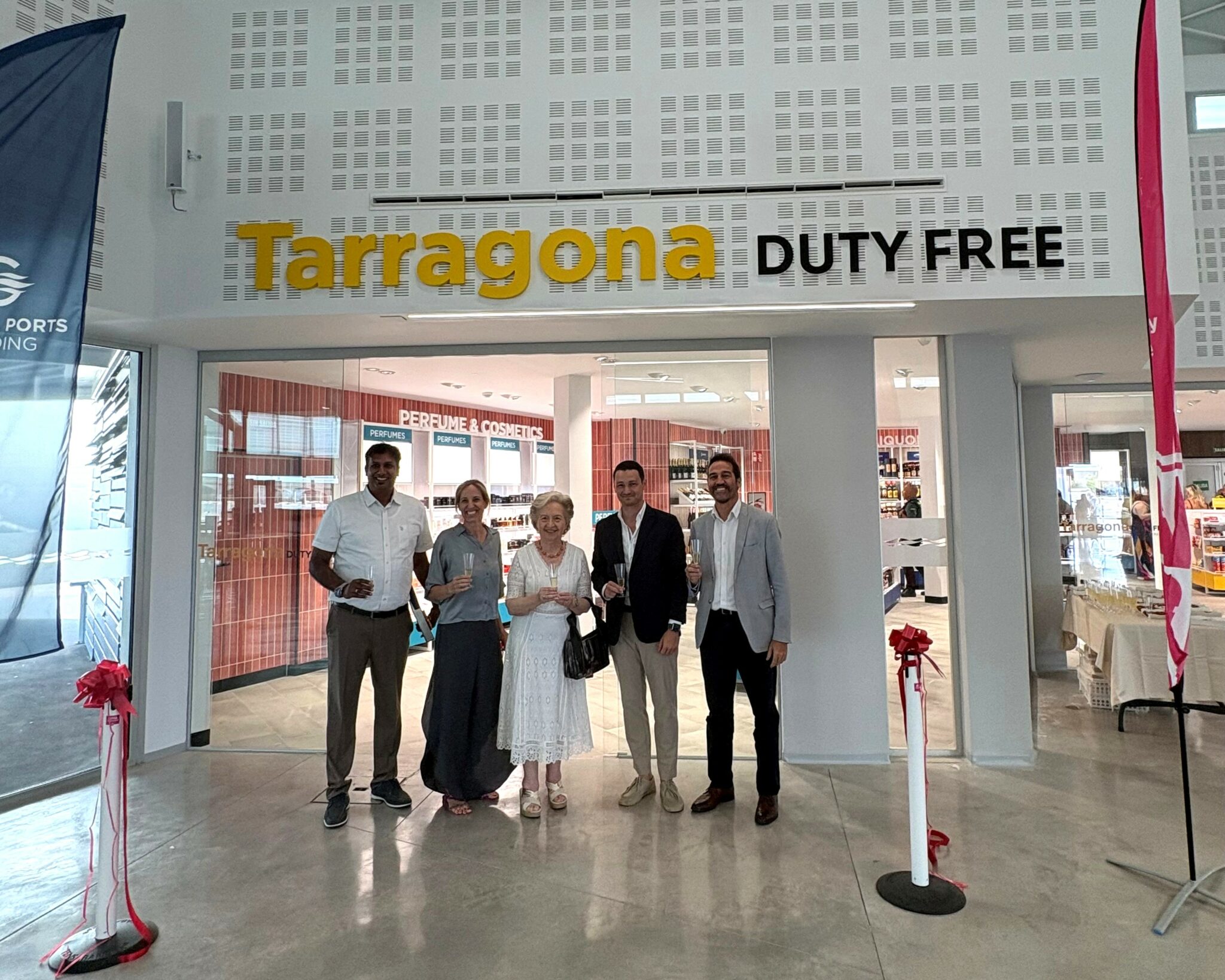 Tarragona Cruise Port expands its retail offering with new Flemingo Duty Free store (Image at LateCruiseNews.com - July 2026)